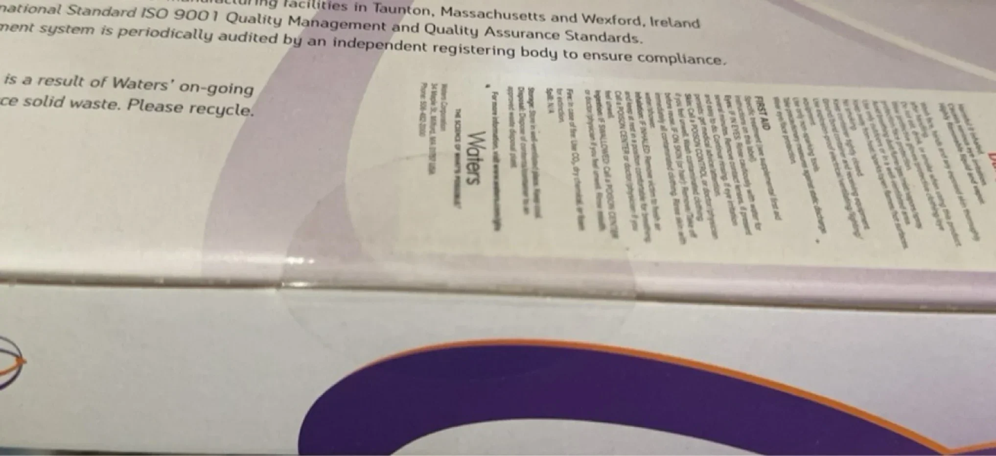 عمود Waters HPLC 186004869 BEH Amide 3.5 ميكرومتر، 4.6*150 مم، 1/pk #2