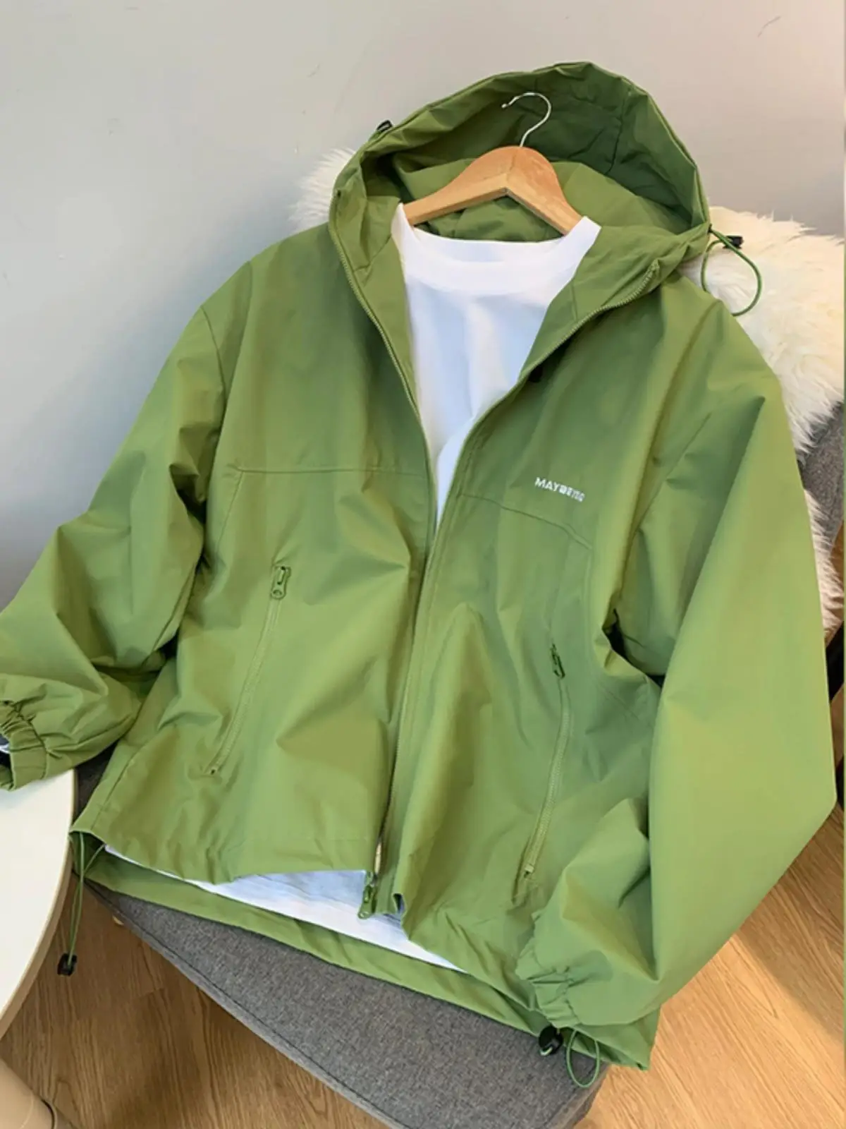 Abbigliamento da lavoro casual oversize da esterno Jaet Cappotto da donna primavera autunno ort Coppia allentata Sle Zipper ket Dettaglio regolare Sve