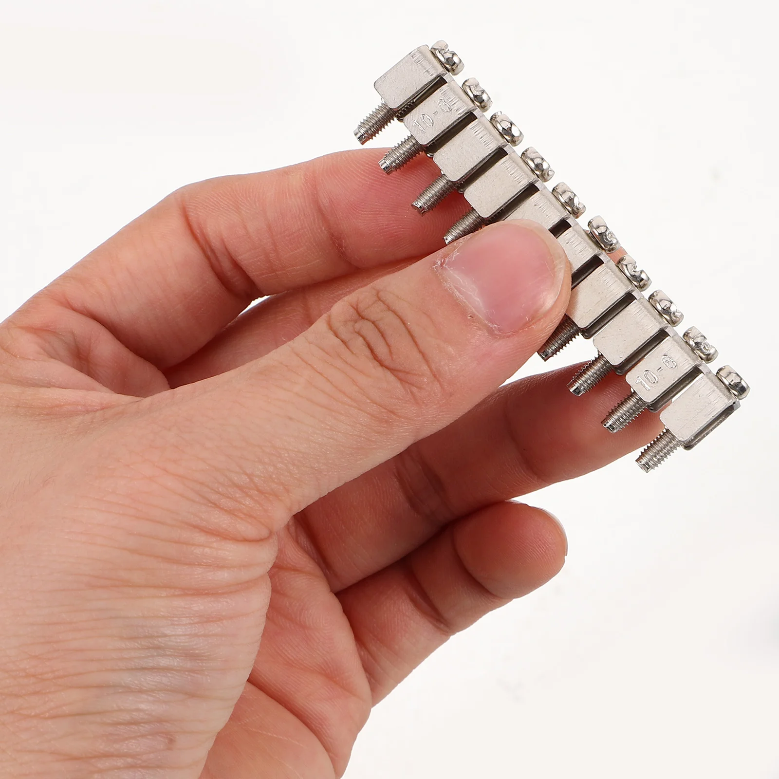 

1Set Fixed Terminal Block Rail Mounted Jumper Insert for Secure Electrical Connections Ideal for Din Rail Ground Circuit