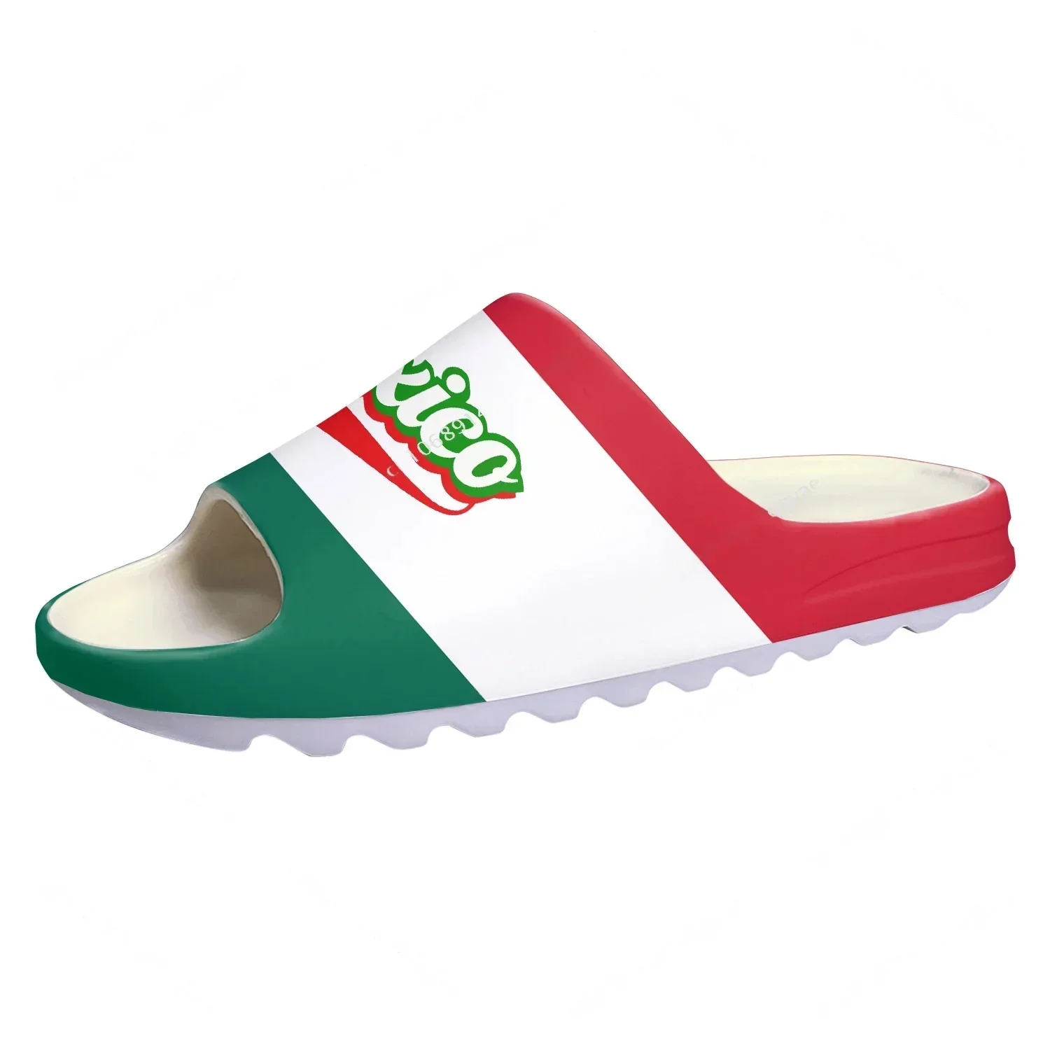 Mexican Flag Soft Sole Sllipers Home Clogs Step on Water Shoes Mens Womens Teenager Mexico Bathroom Customize on Shit Sandals