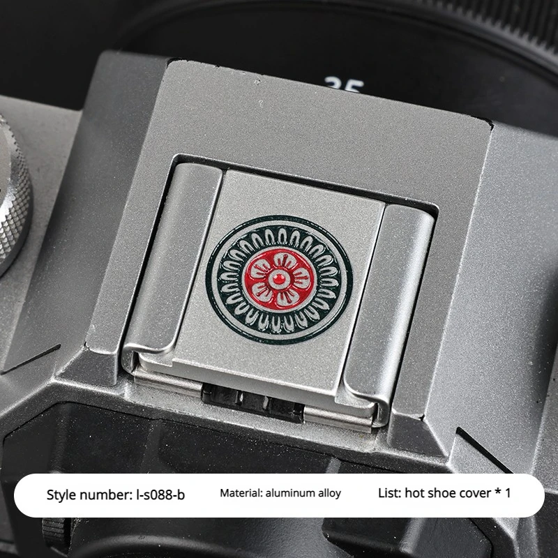 Aluminum Alloy hot Shoe Cover Suitable for Fuji MirrorlessX100VI XS10 XS20 XT50 XE4 XT30 XPro3 XH2s Camera hot Shoe Dust Cover