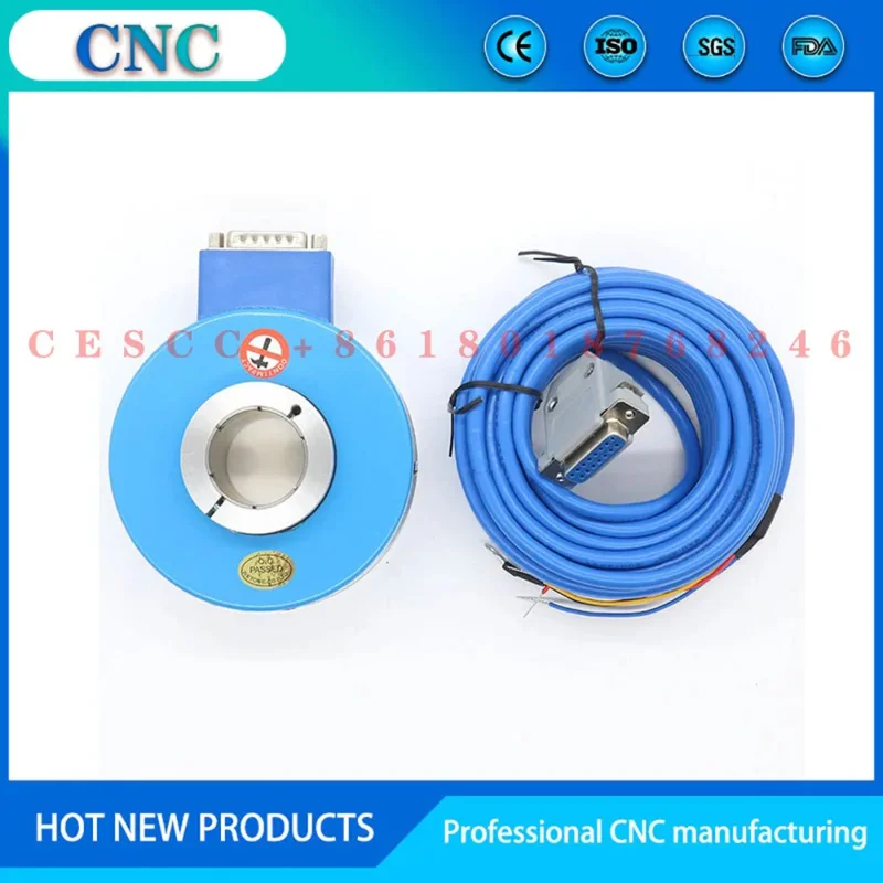 EI100H30C-1024BR30Y1 CNC photoelectric rotary encoder hollow shaft asynchronous machine elevator accessories