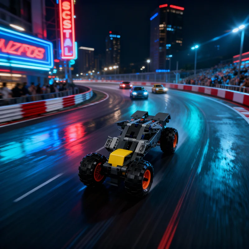 191 stuks MOC Buggy Jam Max Technisch modelbouwspeelgoed Blokken Architectuur Monteer DIY-idee Creatieve kerstcadeaus Onderwijs