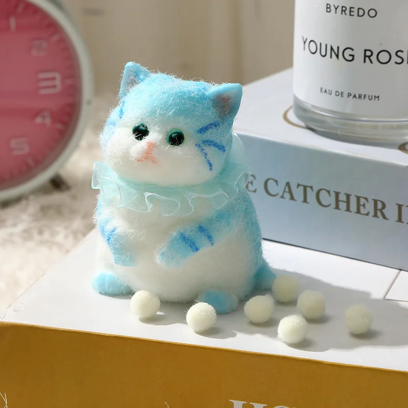 

NEW Taba Squshy Kawaii Cartoon Fat Cat Hand-Painted Cat Fidget Squeeze Girl Toys DIY Cute Holiday Gift Ornaments Room Decoration