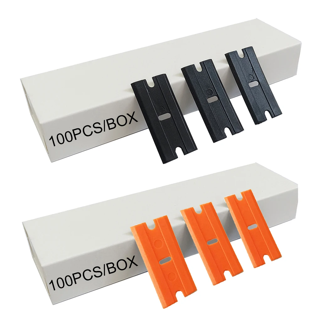 Blades for Removing Paint Glue Tape Label Floor Vinyl Film Decal Sticky Residue Adhesive Glass Stove Car Window Oven Mirror Wall