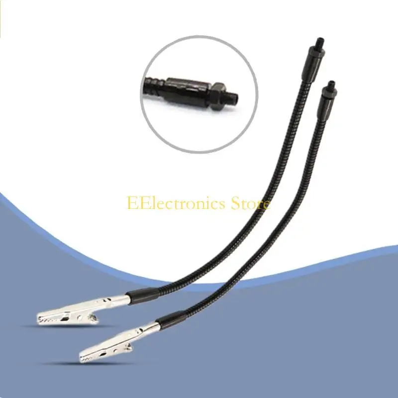 

B03C 2Pcs Helping Hands Soldering Clamp Adjustable Soldering Clip Flexible Gooseneck Metal Arm Alligators Clips Soldering