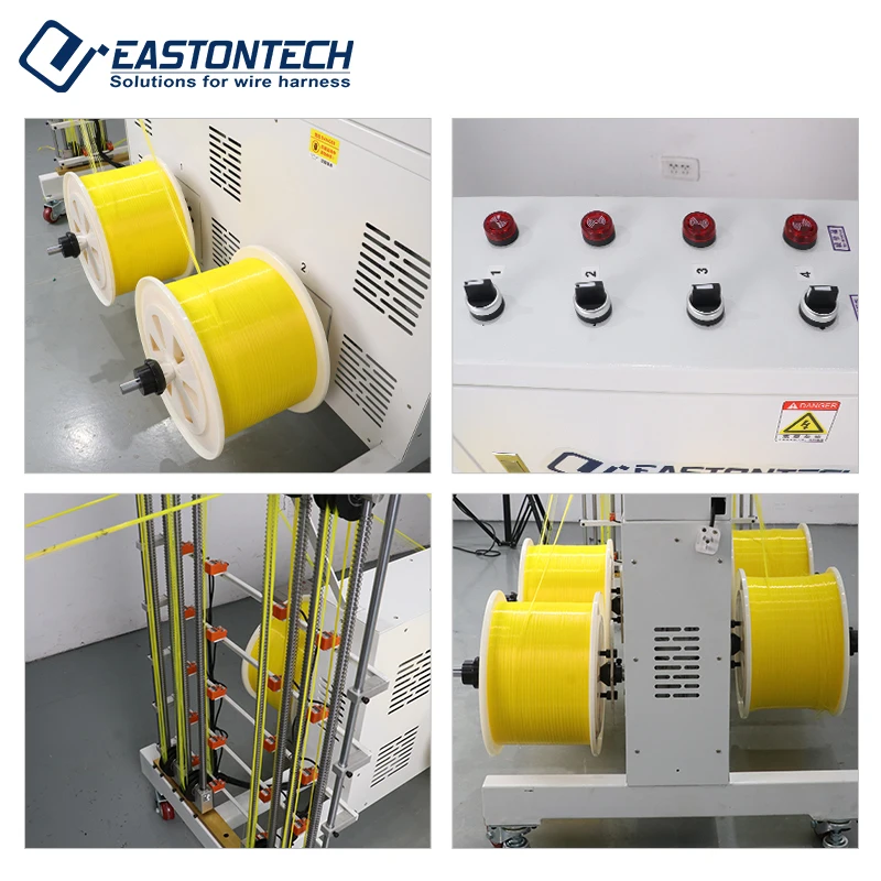 High Quality Top Quality Automatic Wire Unwinding Machine EW-1780 Universal Double Wire Cable Feeding Machine