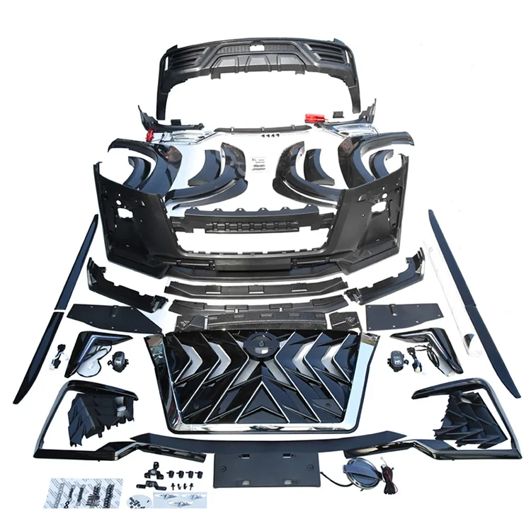 Hot Selling  High Quality Black Upgrade Auto Kit Car Body Kit For Nissan Patrol 2020-2021