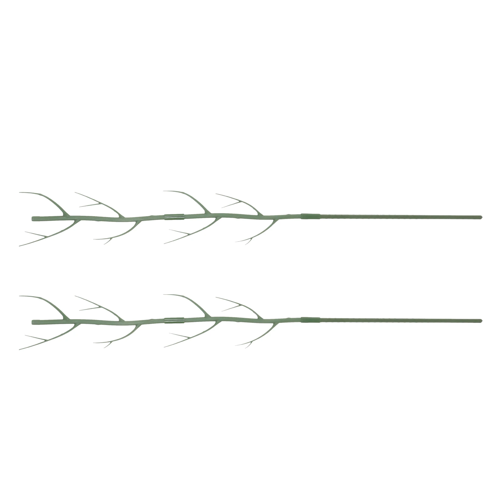 

2 pcs Plant Support Stakes Leaf Shape Trellis Climbing Frame Balcony Garden Durable PP Material Vines Potted Plants Roses
