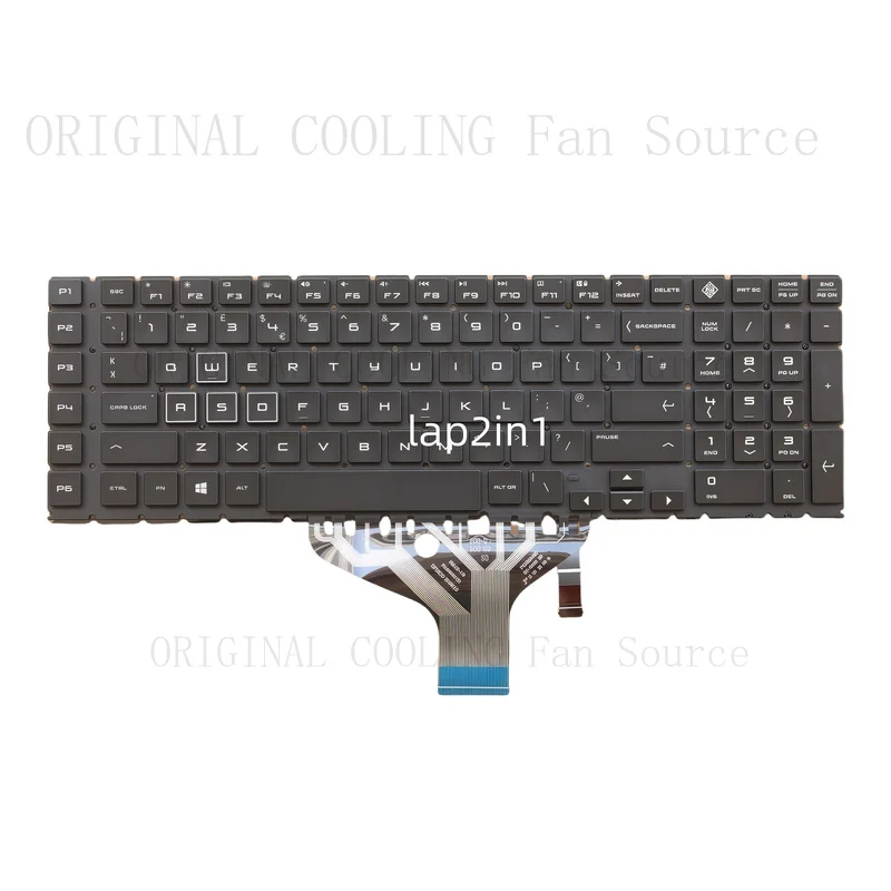 R+  NEW for HP OMEN 17-CB 17-CB0005NA 17-CB1003NA 17-CB1080NA UK Backlit Keyboard