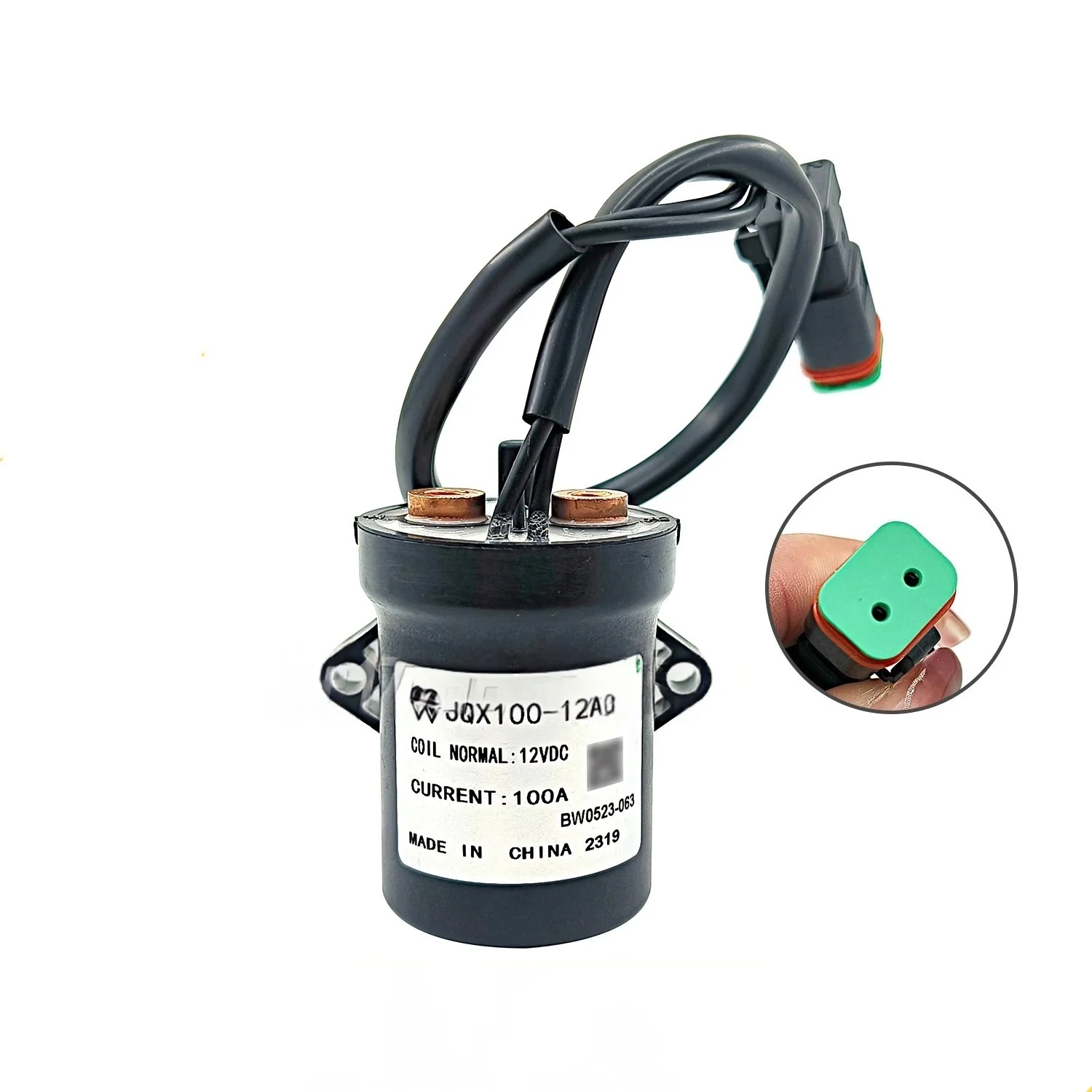 JQX100-12AC Relay Contactors are suitable for LiuGong, XCMG, Lingong, Longgong, and XCMG excavators and loaders