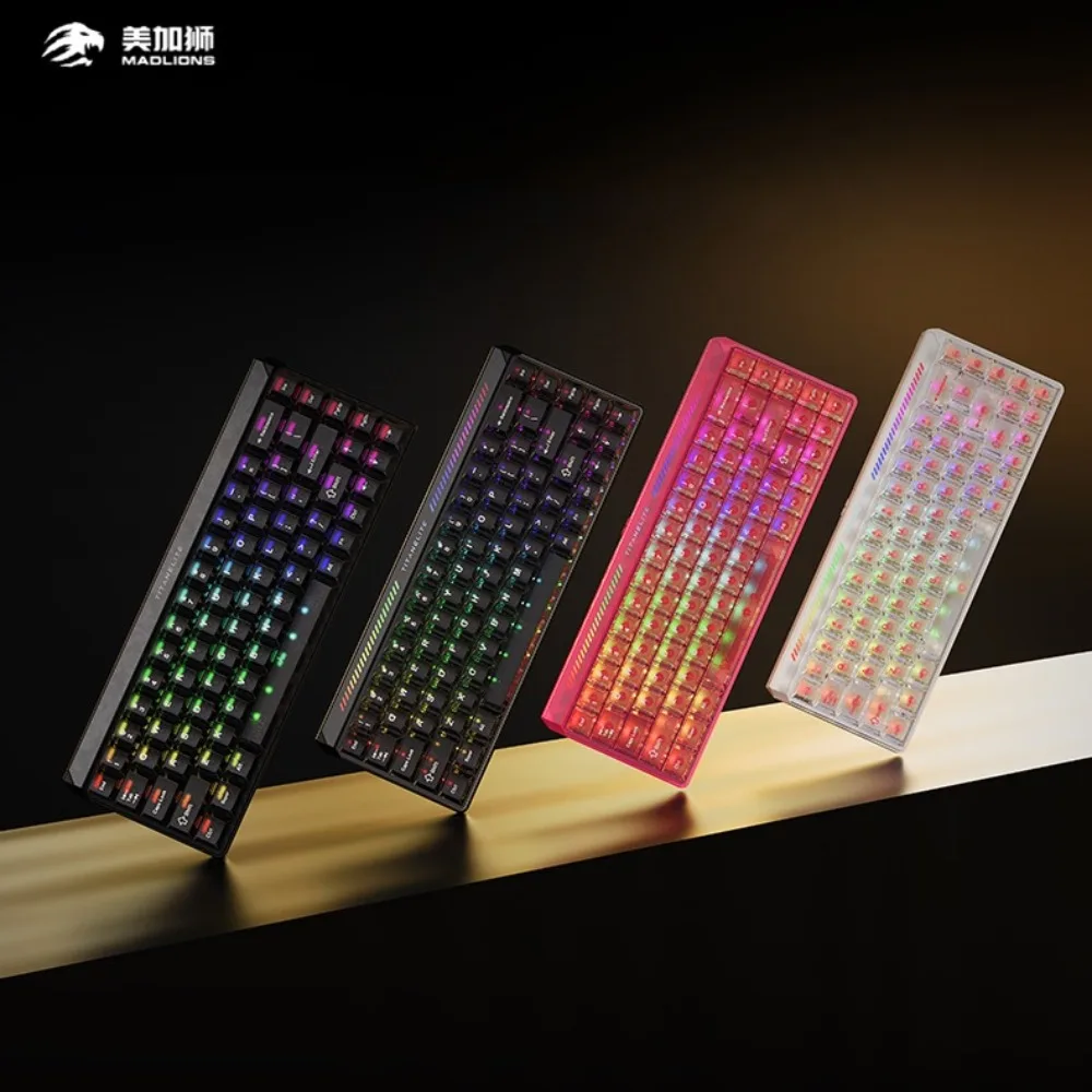 

Madlions TITAN68 Turbo Wired Magnetic Keyboard RT0.001mm Hall Effect ESports Gamer Keyboards 8k Polling Rate Gaming Accessories