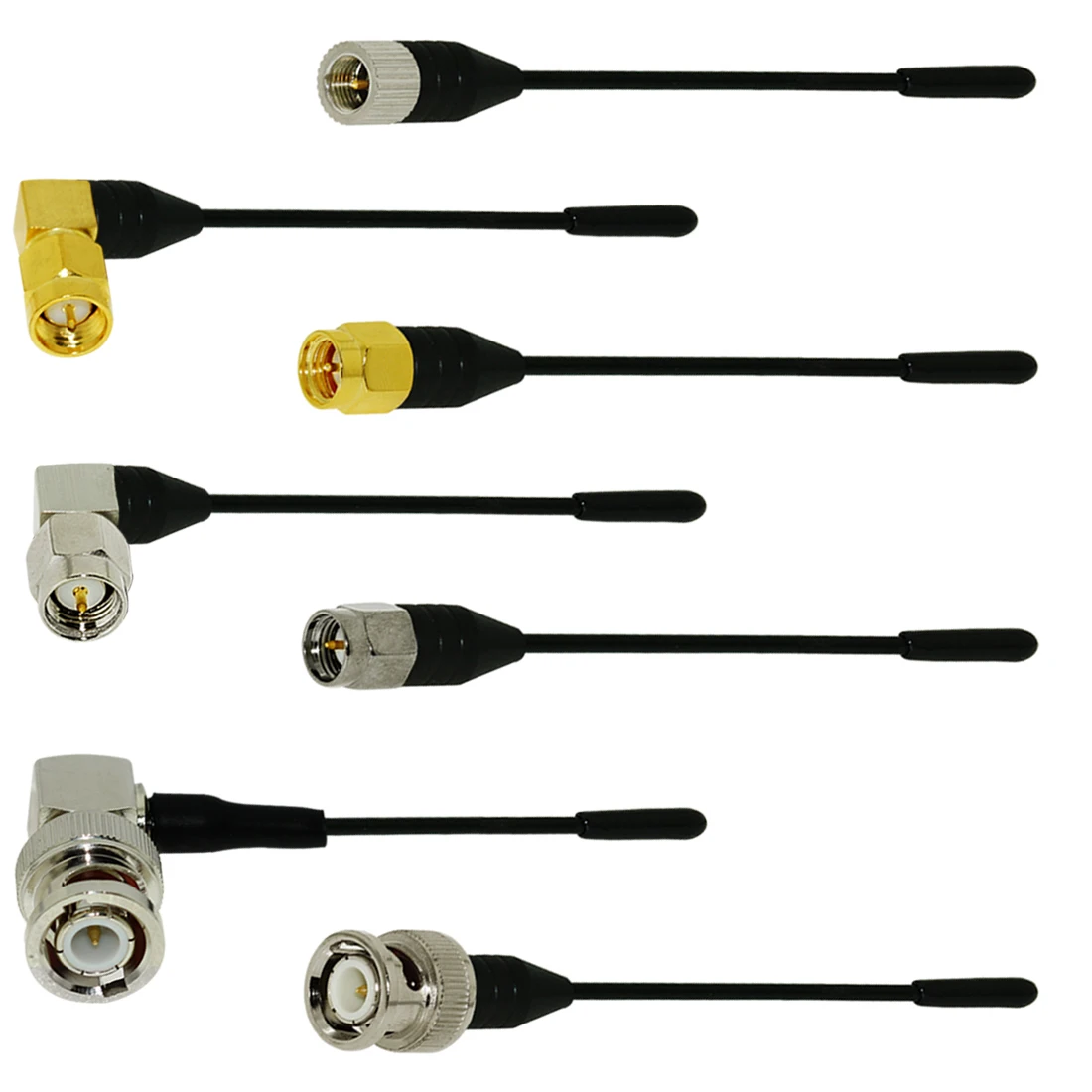 1PC 710-782MHz Antenna Wireless Microphone Bee Aerial SMA BNC Connector with Cap 12cm Long NEW