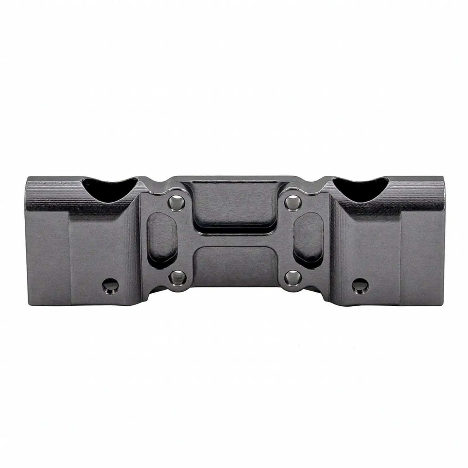 Machined Aluminum Beam Component Low-Profile Rigid Elongated Beam Upgrade for Hobby-Grade Chassis 8th Iteration Builds