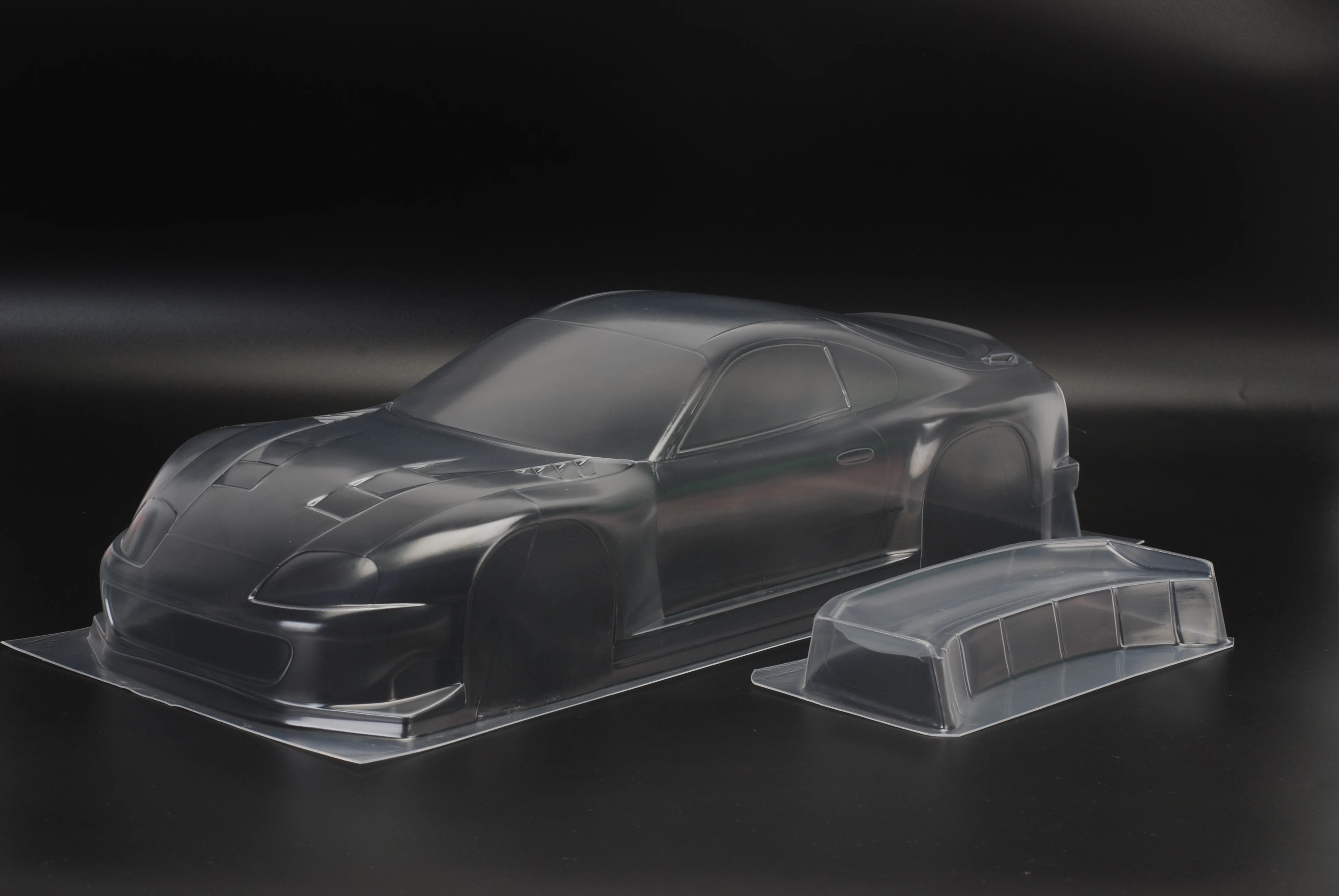 1/10 supra A90 2000 PC Body shell 190mm width Transparent Clean no paint 260mm wheelbase for 1/10 rc tamiya hsp yokomo mst