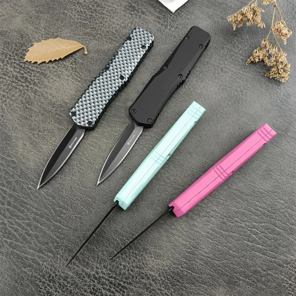 2024 Utility Mini Pocket Folding Knife 440c Blade Zinc Alloy Handles Outdoor Hunting Tactical Knives Camping Safety EDC Tools