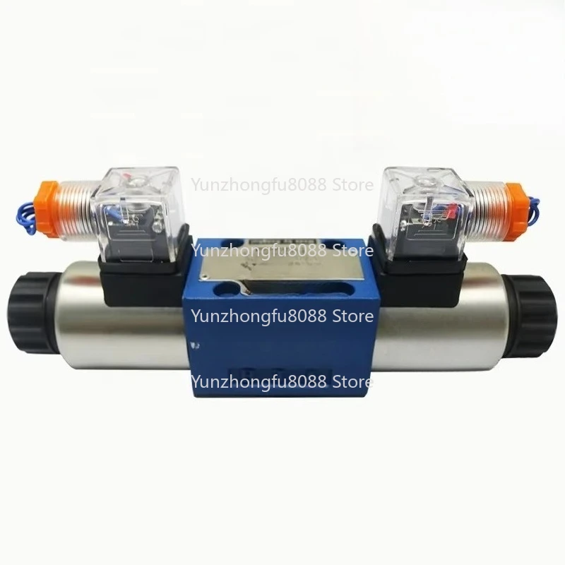 Hydraulic solenoid valve coil 12v 24v 4we10g hydraulic valve electric 4WE hydraulic directional control valve view 2
