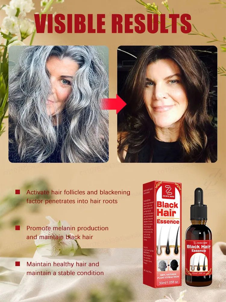 7 DAYS TO GET RID OF GREY HAIR AND RESTORE YOUR NATURAL HAIR COLOUR Turn grey hair black healthily and quickly.