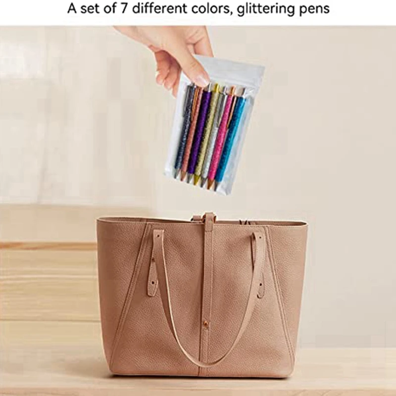 Ensemble de stylos à bille de bureau RefWork pour adultes, cadeau d'attitude pour les collègues et les amis, 7 pièces