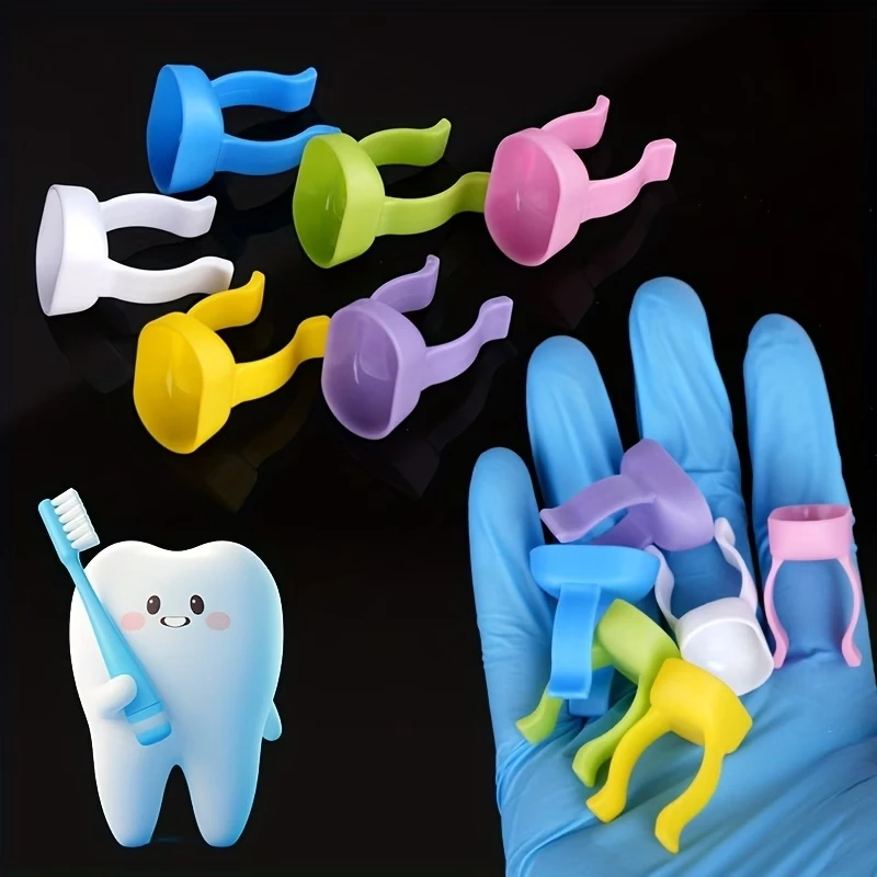 20 Pcs Dental Mixing Ring Cups, Disposable Resin Mixing Bowls for Dental Composite
