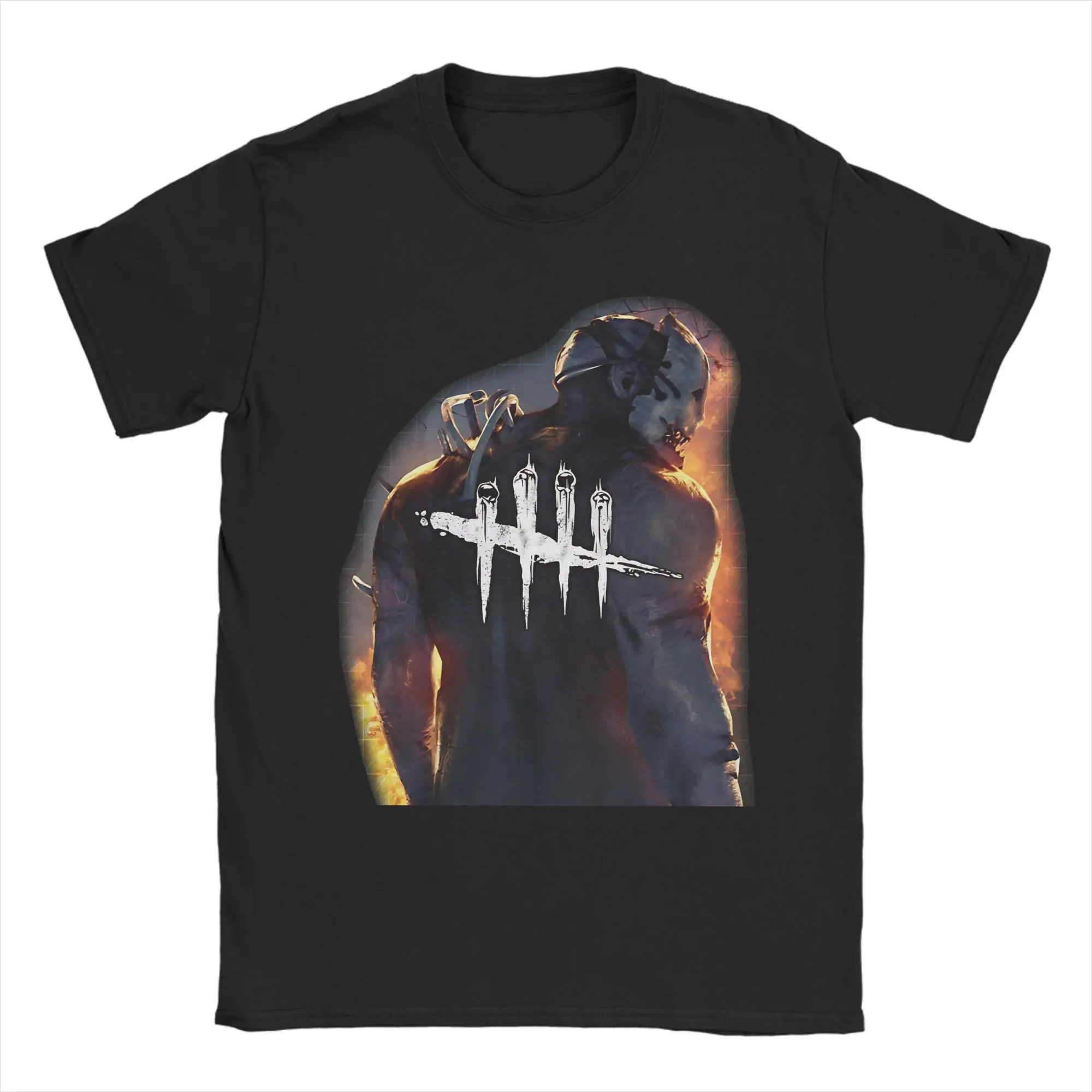 Novelty Deads by Daylights 5 Mark Logo Horror Killer   T-Shirt Men's Cotton Short Sleeve  Crewneck Summer Clothes