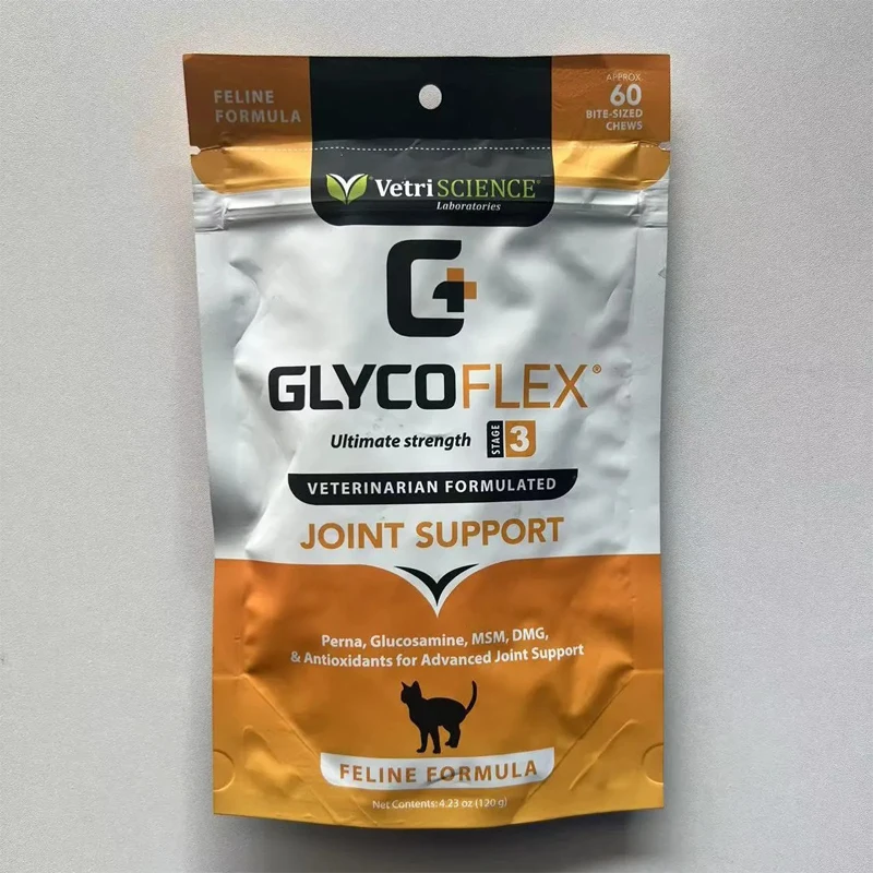 

VETRISCIENCE Glycoflex 3, максимальная прочность, бедра и шарнирная этикетка