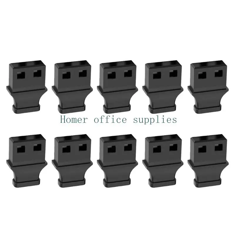 K43B USB Interfaces Dusts Plugs With Handle Secure For Electronics Devices