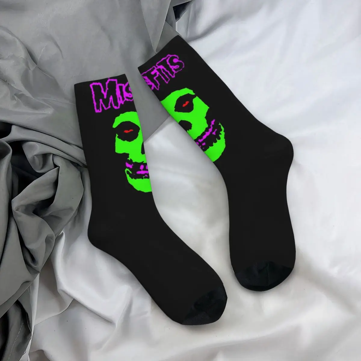 Misfits Socks Popular Bnad Casual Stockings Autumn Anti Skid Men Socks Quality Custom Skateboard Socks