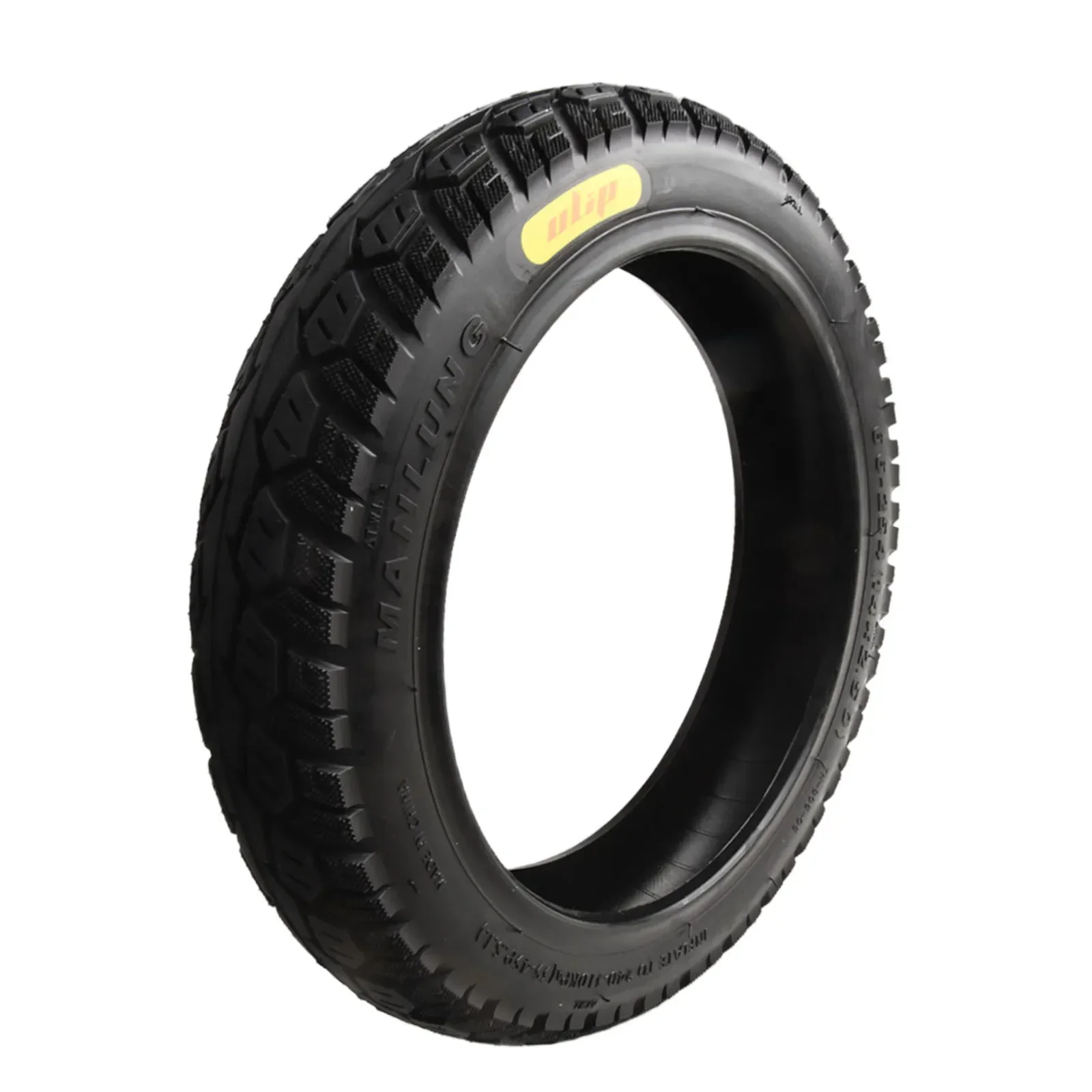 

Outdoor Part Tubeless Tyre Electric Vehicle Nozzle Sporting Weight About 1280g Black Electric Bicycle Practical