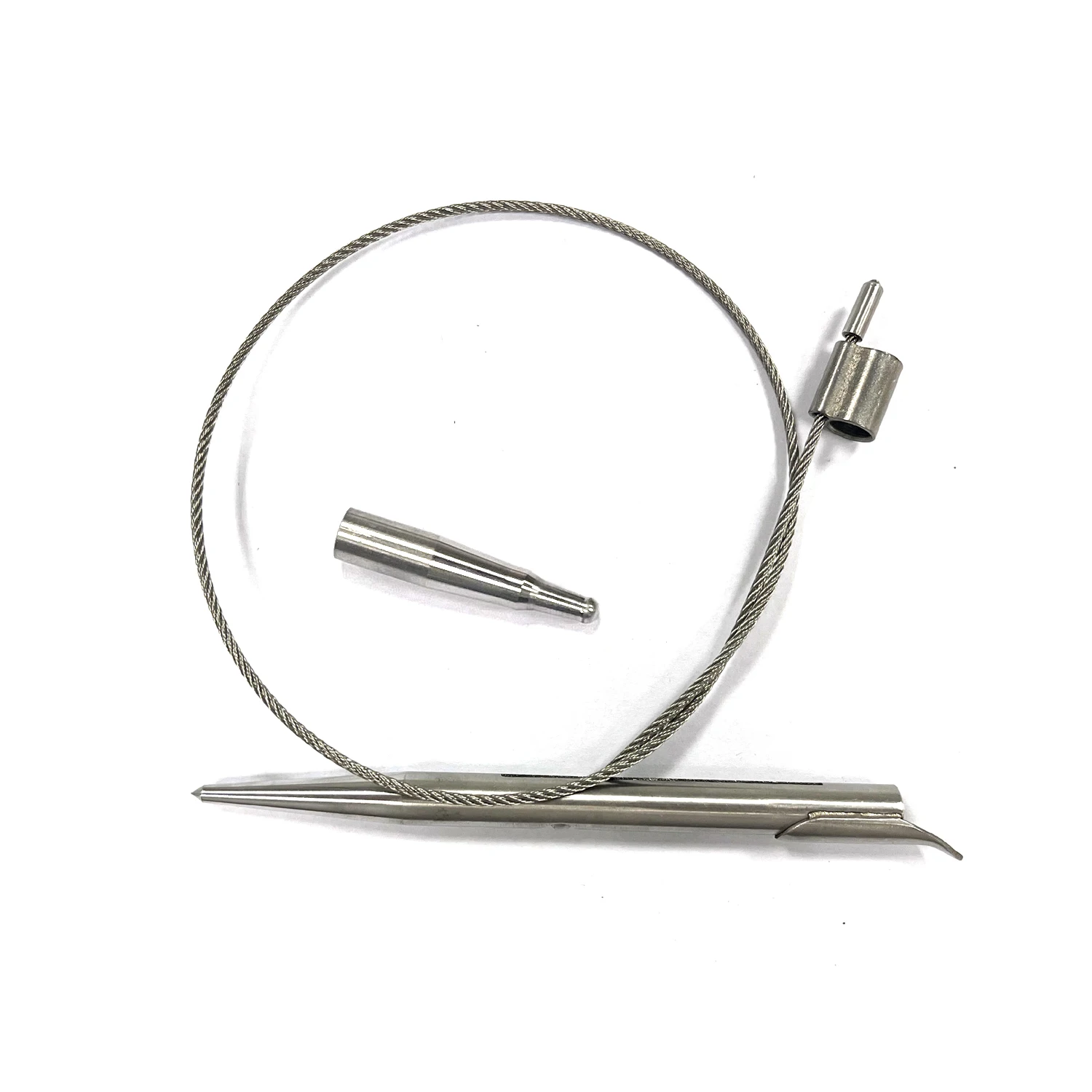 

17-4PH Stainless Steel Slip Tip Head Hand Spear Injector Rod Roller Type Replacement Parts for Spearfishing Pole Spear