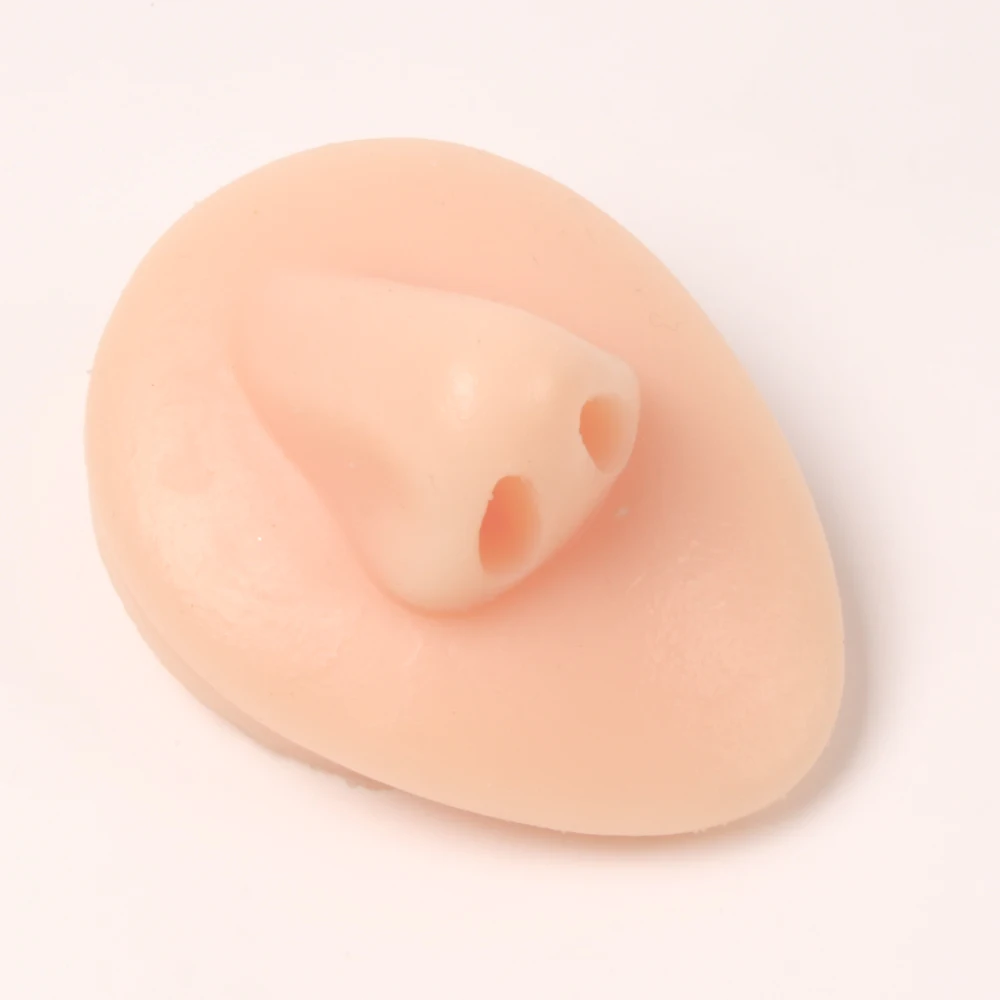 Silicone Ear Model Use For Tattoo Puncture Practice Teaching Nose Mouth Navel Tongue Display Jewelry Tool Body Piercing Model