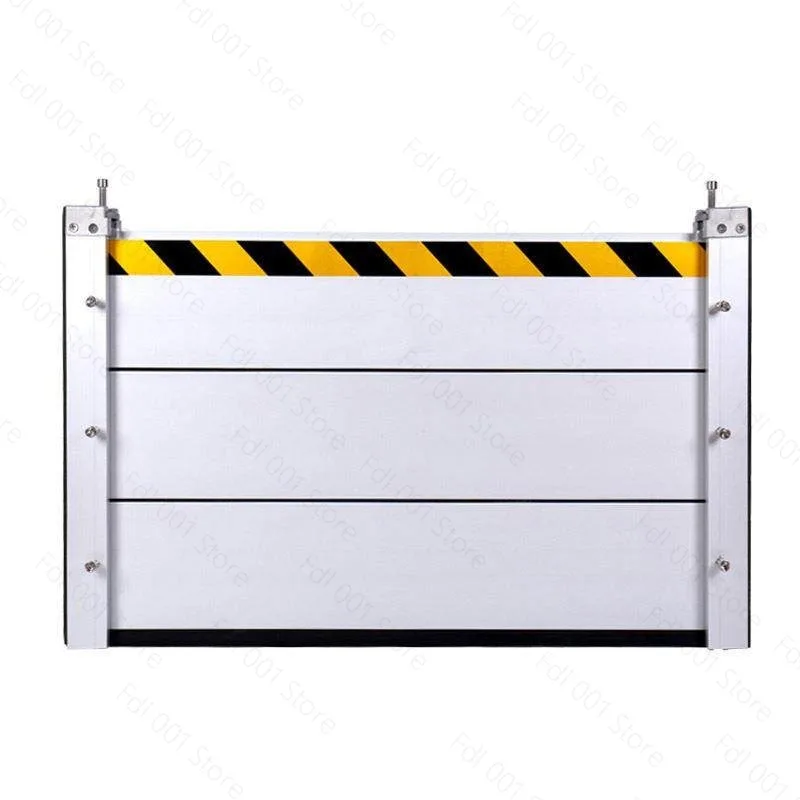 Stainless steel flood control water retaining plate Aluminum alloy  waterproof plate Flood control gate water retaining plate