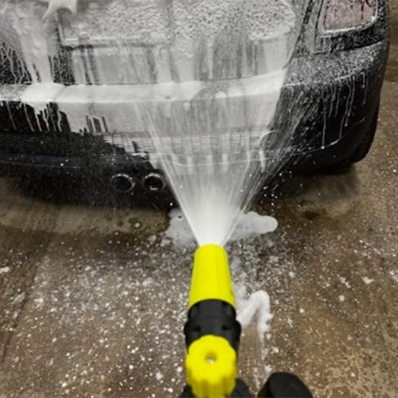 Foam Cannon Up To 4500 PSI, Foam Cannon With 5 Pressure Washer Nozzle Tips, And 1/4 Inch Quick Connector Durable Easy Install