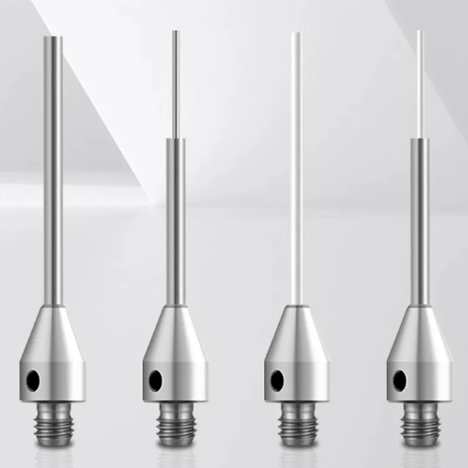 CNC flat probe M4 thread three coordinate measuring needle stainless steel ceramic probe extension rod