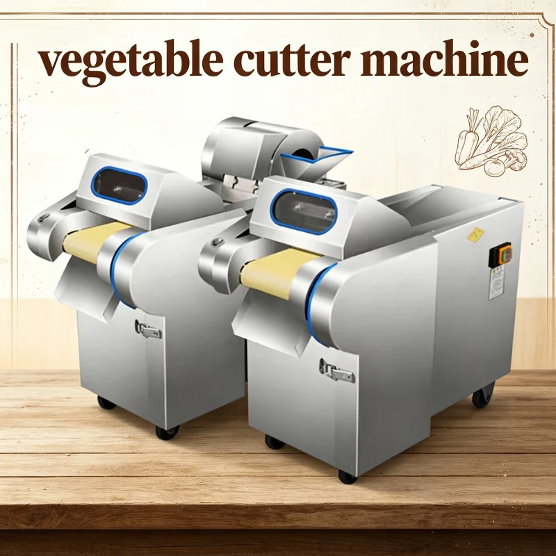 Electric Vegetable Cutter Machine Commercial Parsley Dills and Spinach Chopping Cutting Machine Green Onion Slicer Machine