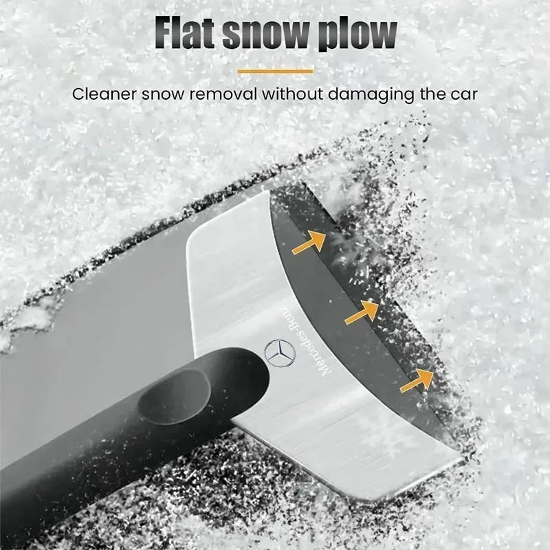 Snow Removal Car Snow Shovel Defrosting Ice Scraper Tool for Mercedes-Benz W210 W211 W212 W221 W222 A C E G S R CLS CLA CLK SLK