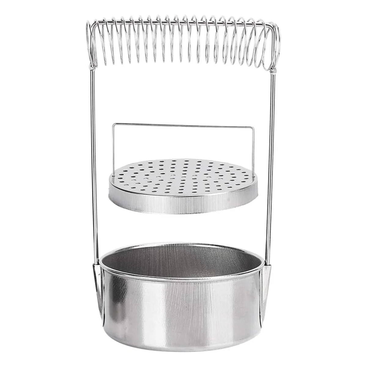 New Paint Brush Washer,Stainless Steel Brush Washer for Painting, Paint Brush Cup,with Wash Tank Filter Screen Holder Spring
