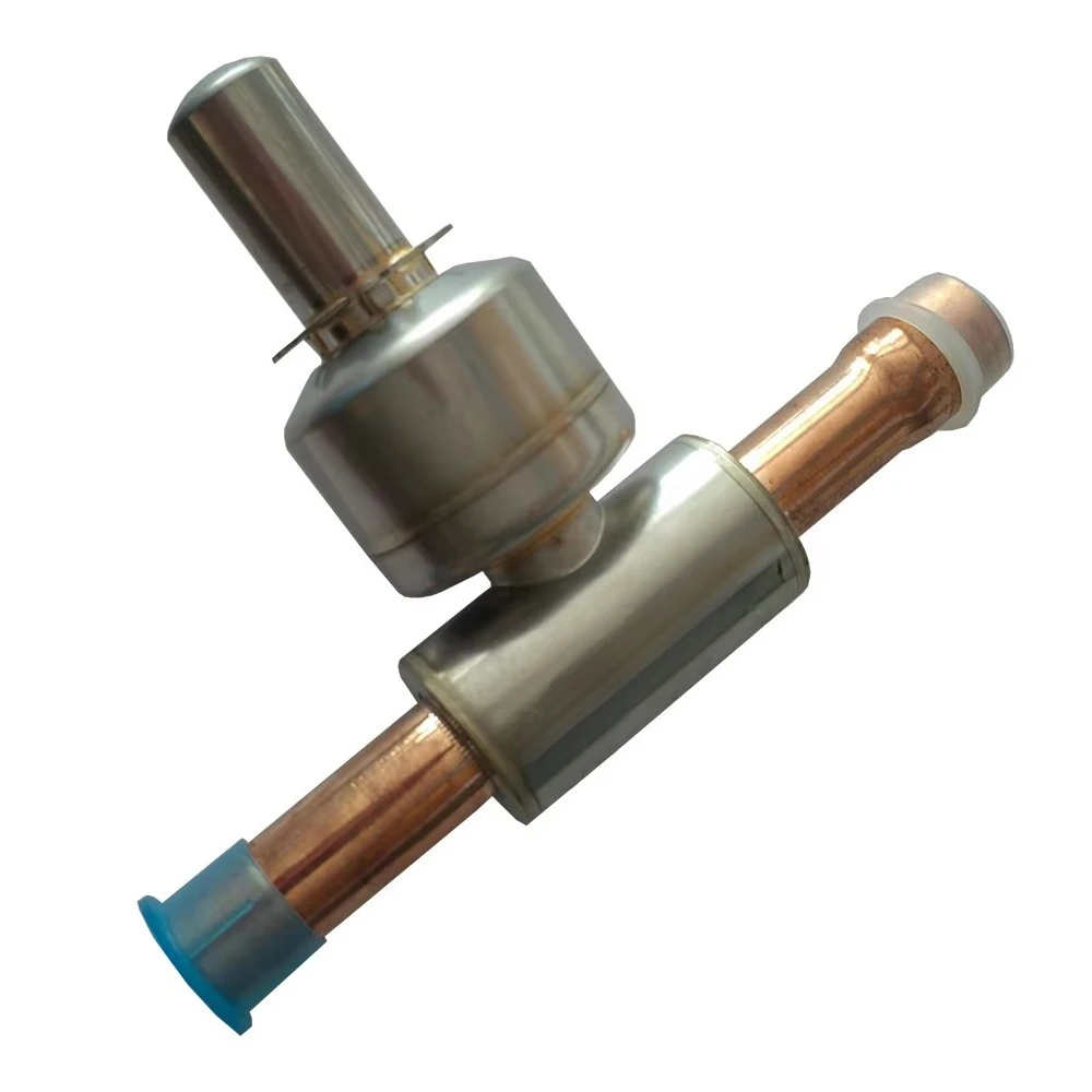 Válvula de bola eléctrica EBV05H-001 con bobina EBV para bomba de calor