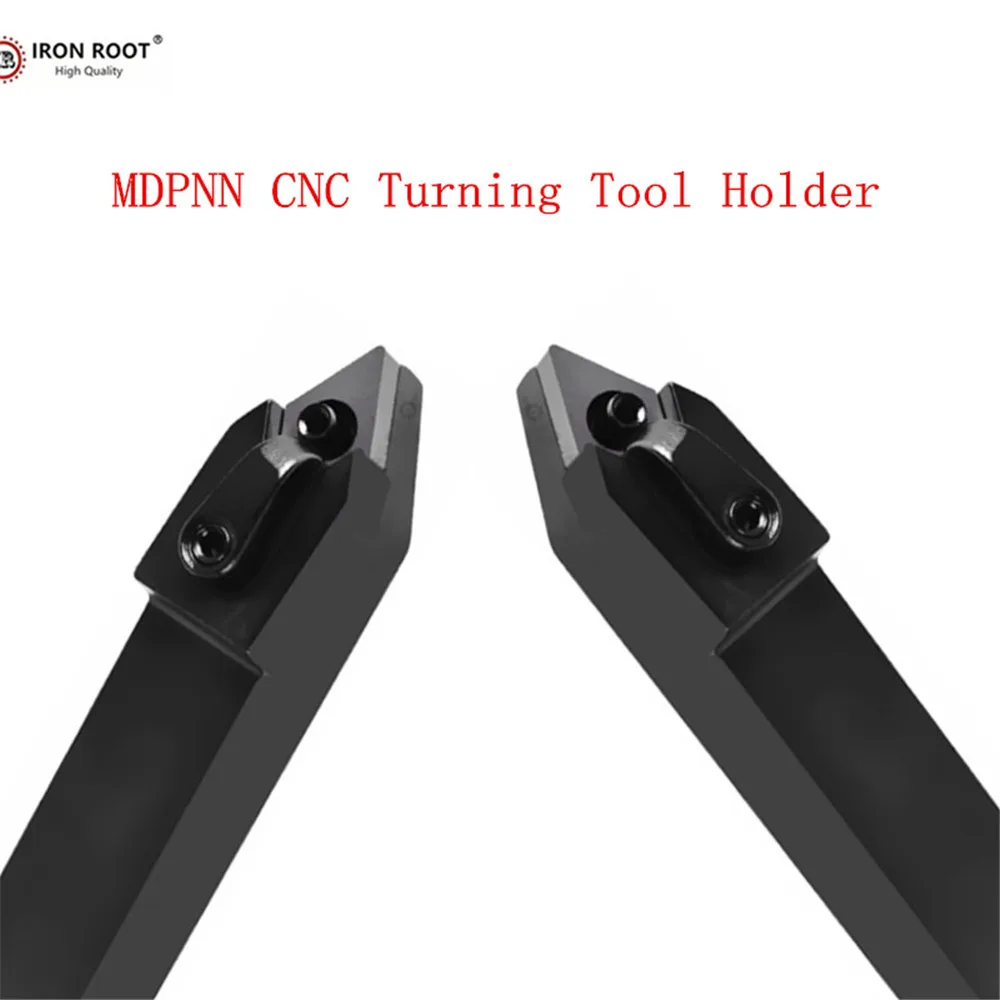 62.5 degreeIRON ROOT MDPNN2020H1506,MDPNN2525K1506,MDPNN3232P1506,CNC Lathe Turning Tool External Turning Tool Holder DNMG150408