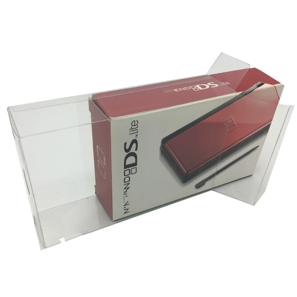 Collection Display Box For NDSL/Nintendo DS LITE/For US Game Storage Transparent Boxes TEP Shell Clear Collect Case