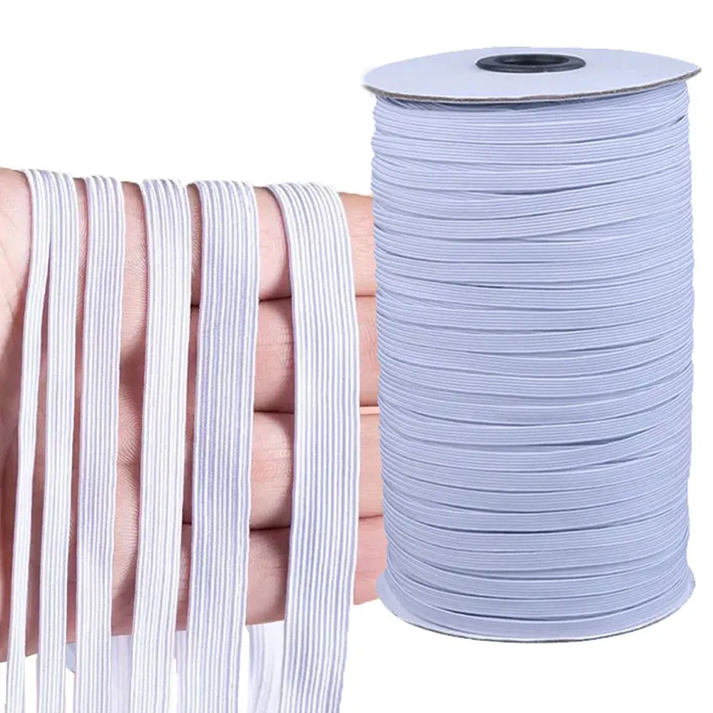 10 Meters Elastic Bands Elastic Rope 3/6/8/10/12 Mm Rubber Elastic Cord Band Garment Sewing Accessories Elastic Rope