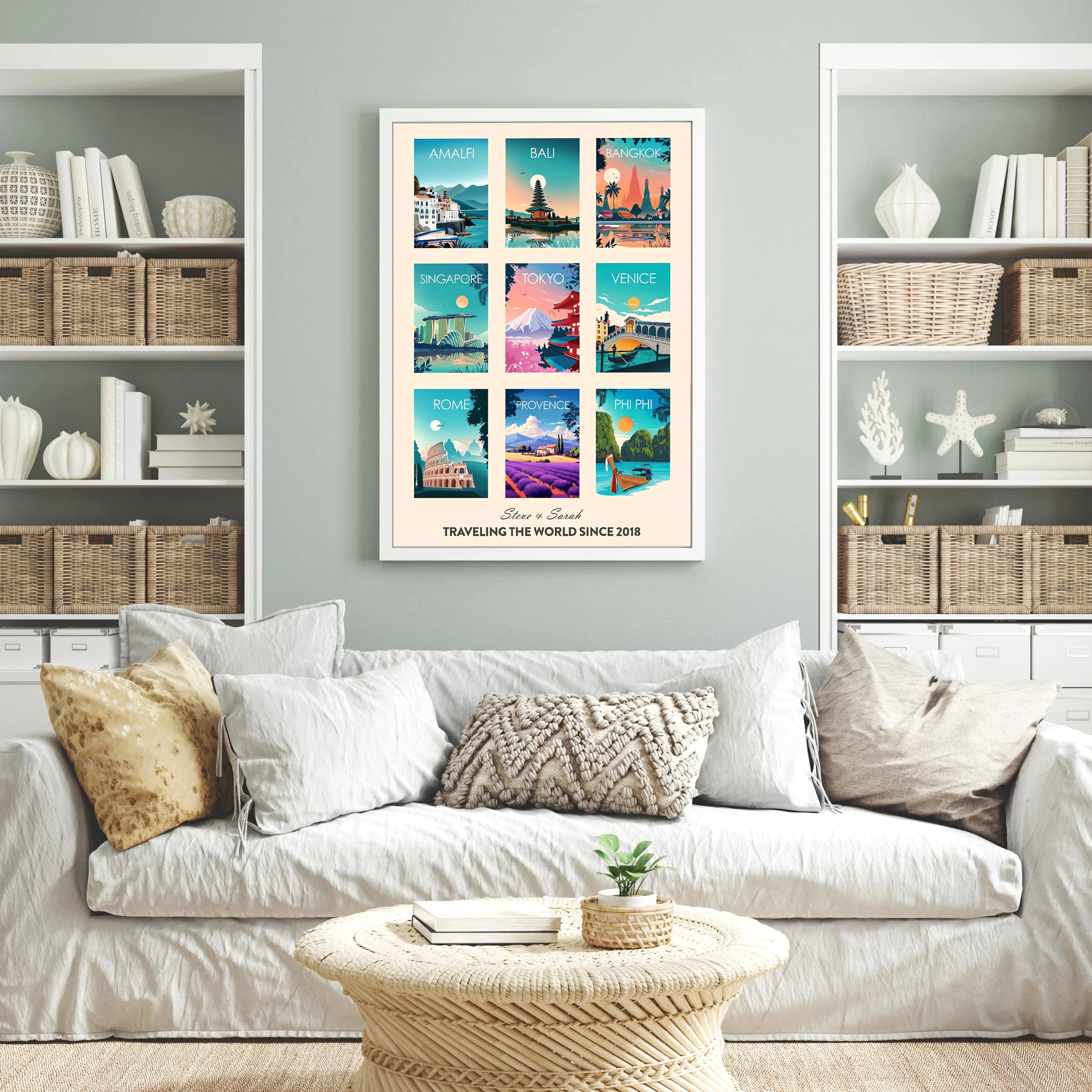 

City travel prints, travel lovers souvenirs and gifts, home decoration, canvas print art posters, tourist attractions posters