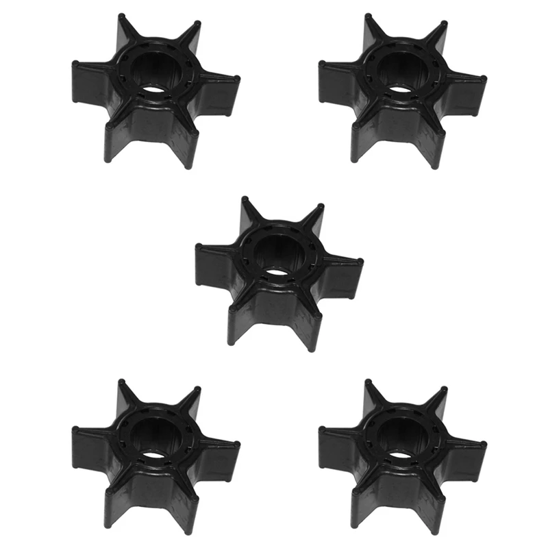 5X 6H4-44352-02-00 6H4-44352-02 Outboard Water Pump Impeller For Yamaha 25/30/40/50HP Sierra 18-3068 6H4443520200