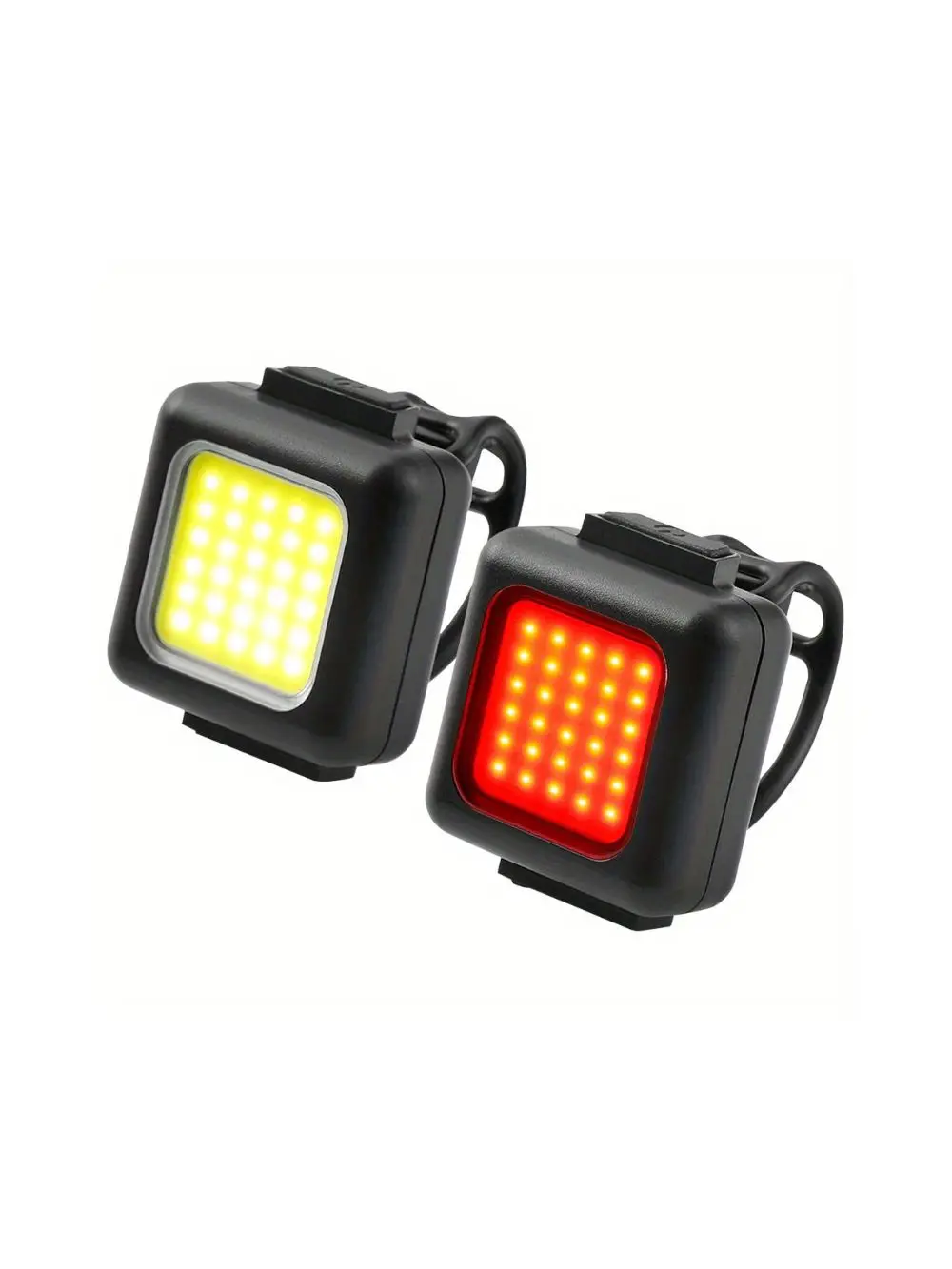 AliExpress NONE 2Pcs Mini Mountain Lights Multi-Functional Strong Light Bicycle Front Light Tail Light Outdoor Backpack Clip Light Bicycle Flashlight