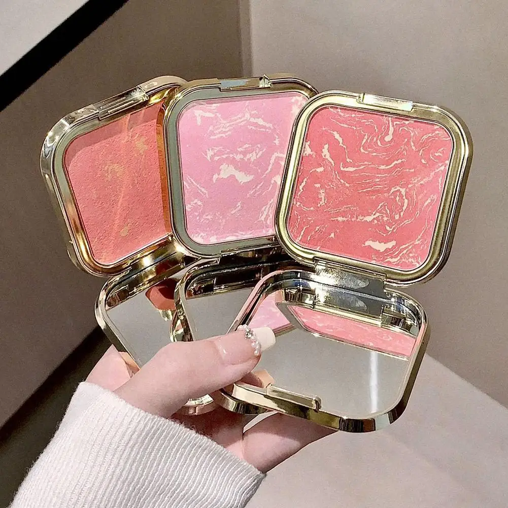 Water Light Peach Gradient Baked Blush Blush Milk Pink Cream Waterproof Brighten Natural Makeup Cheek Tint Contouring Face N5P1
