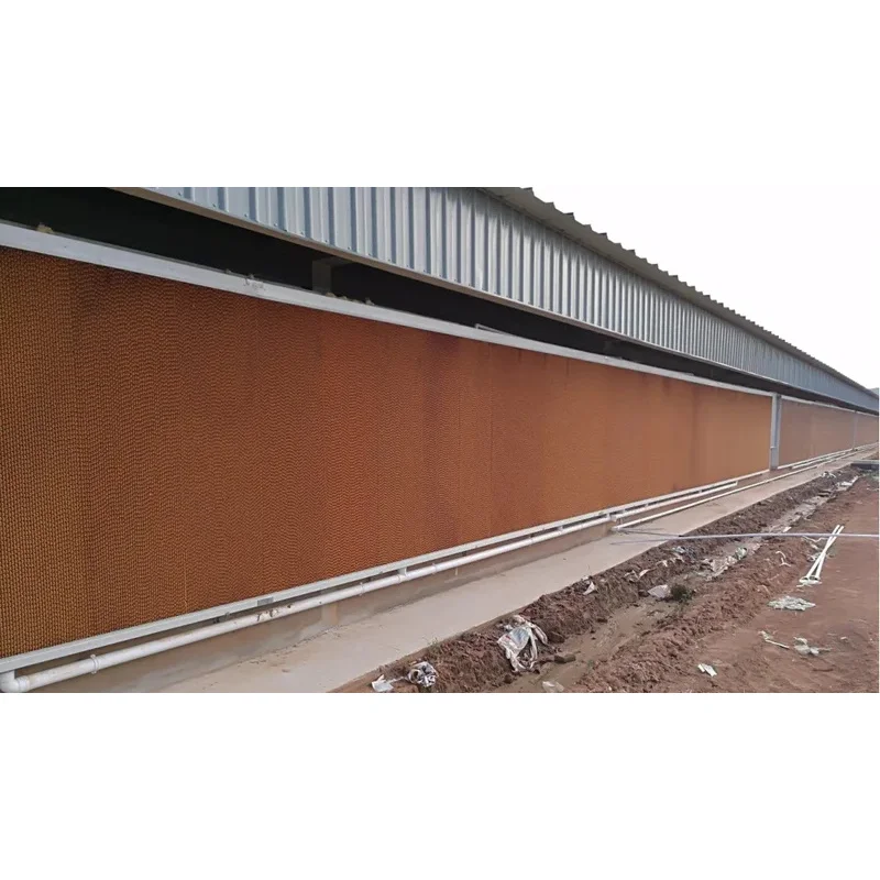 High Quality 0/0 Poultry Farm Greenhouse Evaporated Paper Cooling Pad New Conditions