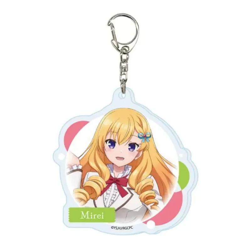 New Anime Rich Girl Caretaker Acrylic Keychain Bag Pendant Itsuki Tomonari Bag Decorations Collection Gift 6cm Cartoon Character