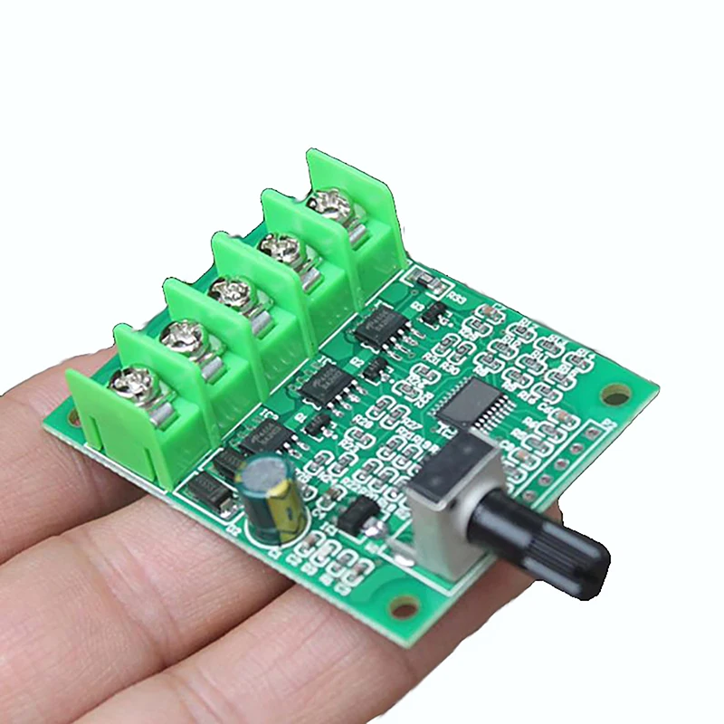 5V 12V Brushless DC Motor Driver Controller Board with Reverse Voltage Over Current Protection for Hard Drive Motor 3/4 Wire