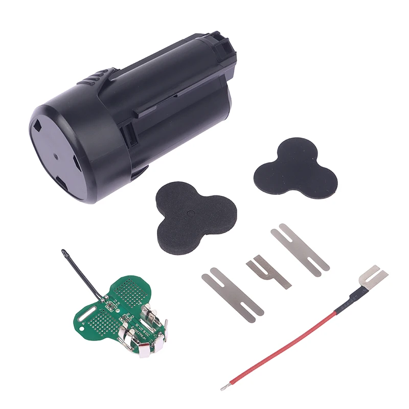 1set Battery Shell Plastic Metal Cases For 10.8V 12V BAT411 Lithium Battery PCB Circuit Board Kit GSA10.8V TSR1080