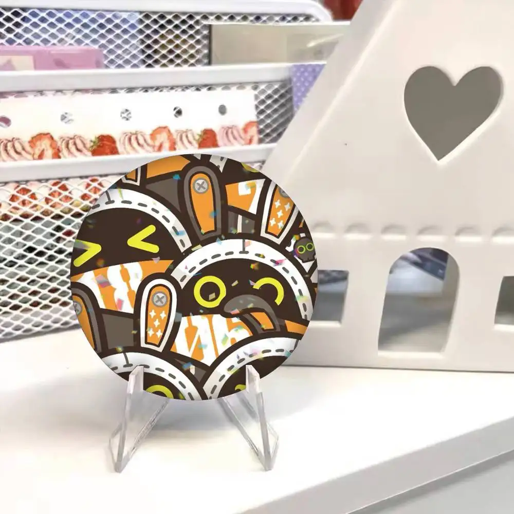 Angboo Zenless Zone Z-zero  25 32 44 58 75mm Badges Personalized Round Brooches Pins Accessory Gift